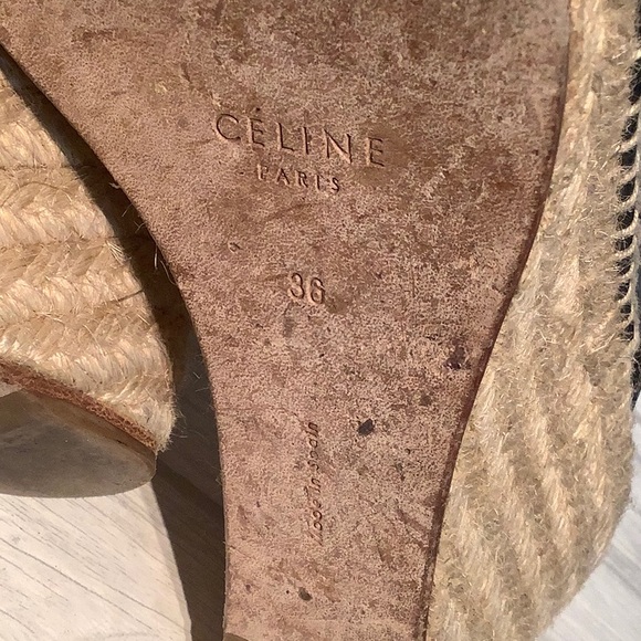 Celine wedge espadrilles - Picture 10 of 12